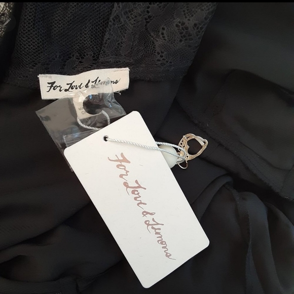 🍋For Love and Lemons Daisy Lace Midi Dress - Picture 11 of 16